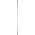 Vikan Orange Anodised Aluminium, Polypropylene Mop Handle, 1.46m