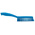 Vikan Extra Hard Bristle Blue Scrubbing Brush, 33mm bristle length, PET bristle material