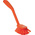 Vikan Medium Bristle Orange Scrubbing Brush, 23mm bristle length, PET bristle material