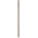 Vikan Brown Glass Reinforced, Polypropylene Mop Handle, 1.5m