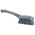 Vikan Hard Bristle Grey Scrubbing Brush, 36mm bristle length, PET bristle material