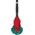 Vikan Soft Bristle Black Scrubbing Brush, 40mm bristle length, Polyester bristle material
