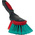 Vikan Soft Bristle Black Scrubbing Brush, 40mm bristle length, Polyester bristle material