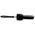 Vikan Soft Bristle Black Scrubbing Brush, 40mm bristle length, Hair bristle material