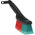 Vikan Soft Bristle Black Scrubbing Brush, 50mm bristle length, Polyester bristle material