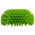 Vikan Hard Bristle Scrubbing Brush, 40mm bristle length, PET bristle material