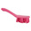 Vikan Hard Bristle Pink Scrubbing Brush, 37mm bristle length, PET bristle material