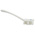 Vikan Hard Bristle White Scrubbing Brush, 37mm bristle length, PET bristle material