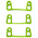 Vikan 100277 Mop Holder, Lime