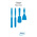 Vikan 1102 Shadow Boards Kit, Blue