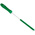 Vikan Medium Bristle Green Hand Brush, 3.5mm bristle length, Polyester, Polypropylene, Stainless Steel bristle material