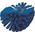 Vikan Medium Bristle Blue Scrub Brush, 40mm bristle length, Polyester, Polypropylene, Stainless Steel bristle material