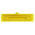 Vikan Medium Bristle Yellow Deck Brush, 32mm bristle length, Polyester, Polypropylene, Stainless Steel bristle material