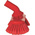Vikan Soft Bristle Red Scrubbing Brush, 44mm bristle length, Polyester, Polypropylene, Stainless Steel bristle material
