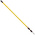 Rubbermaid Commercial Products Yellow Aluminium Telescopic Mop Handle, 1.83 → 5.5m, for use with Mop