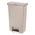 Rubbermaid Commercial Products Slim Jim 50L Beige Pedal PE Waste Bin