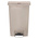 Rubbermaid Commercial Products Slim Jim 50L Beige Pedal PE Waste Bin