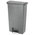 Rubbermaid Commercial Products Slim Jim 68L Grey Pedal PE Waste Bin