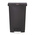 Rubbermaid Commercial Products Slim Jim 50L Black Pedal PE Waste Bin