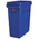 Rubbermaid Commercial Products Slim Jim 61L Blue High-Quality Resin Blend Waste Bin