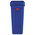 Rubbermaid Commercial Products Slim Jim 61L Blue High-Quality Resin Blend Waste Bin