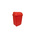 RS PRO 50L Red Flip Plastic Waste Bin