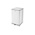 Rubbermaid Commercial Products Defenders® 95L Pedal Galvanised Steel Waste Bin