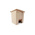 Rubbermaid Commercial Products Legacy Step-On 30L Beige Pedal Plastic Waste Bin