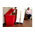 Rubbermaid Commercial Products Legacy Step-On 30L Red Pedal Plastic Waste Bin