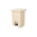 Rubbermaid Commercial Products Legacy Step-On 68L Beige Pedal Plastic Waste Bin