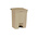 Rubbermaid Commercial Products Legacy Step-On 68L Beige Pedal Plastic Waste Bin