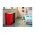 Rubbermaid Commercial Products Legacy Step-On 87L Red Pedal Plastic Waste Bin