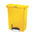 Rubbermaid Commercial Products Slim Jim 30L Yellow Pedal Waste Bin