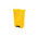 Rubbermaid Commercial Products Slim Jim 50L Yellow Pedal Waste Bin