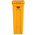 Rubbermaid Commercial Products Slim Jim 23gal Yellow Polypropylene Waste Bin