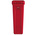 Rubbermaid Commercial Products Slim Jim 23gal Red Polypropylene Waste Bin