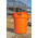 Rubbermaid Commercial Products Brute Vented 44gal Orange Polypropylene Waste Bin