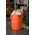 Rubbermaid Commercial Products Brute Vented 32gal Orange Polypropylene Waste Bin