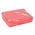 Harrison Wipes Heavy Weight Cloths 75gsm Red Polyester Cloths for Cleaning, Degreasing of 25