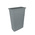Robert Scott 90 Litre Wall Hugger Bin Base 90L Beige, Grey Polyethylene Waste Bin