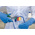 Rubbermaid Commercial Products 40cm Blue Microfibre Mop Head for use with Hygen Frame & Handle