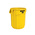 Rubbermaid Commercial Products Brute 75L Yellow PE Waste Bin