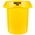 Rubbermaid Commercial Products Brute 75L Yellow PE Waste Bin
