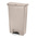 Rubbermaid Commercial Products Slim Jim 68L Beige Pedal PE Waste Bin