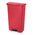 Rubbermaid Commercial Products Slim Jim 68L Red Pedal PE Waste Bin