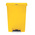 Rubbermaid Commercial Products Slim Jim 90L Yellow Pedal PE, PP Waste Bin