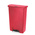 Rubbermaid Commercial Products Slim Jim 90L Red Pedal PE, PP Waste Bin