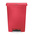 Rubbermaid Commercial Products Slim Jim 90L Red Pedal PE, PP Waste Bin