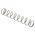 RS PRO Alloy Steel Compression Spring, 110mm x 21.6mm, 0.99N/mm