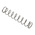 RS PRO Alloy Steel Compression Spring, 135mm x 27mm, 1.23N/mm